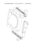 STRAP MECHANISM FOR DRAWING AN ELECTRONIC DEVICE FROM A CAGE diagram and image