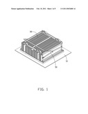 HEAT SINK ASSEMBLY HAVING CLIP diagram and image