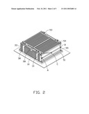 HEAT SINK ASSEMBLY HAVING CLIP diagram and image