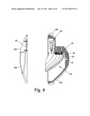 High and low beam headlamp with a pivoting multifaceted reflector diagram and image