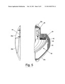 High and low beam headlamp with a pivoting multifaceted reflector diagram and image