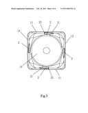 PROCESSING CONTAINER STRUCTURE FOR FOOD PROCESSOR diagram and image