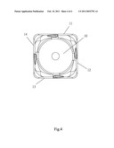 PROCESSING CONTAINER STRUCTURE FOR FOOD PROCESSOR diagram and image