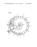 WATCH WITH TIME ZONE DISPLAY diagram and image