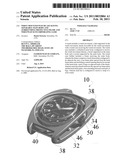 WRIST MOUNTED WATCHCASE HAVING SEPARABLE MAIN BODY AND SURROUNDING PROTECTIVE FRAME AND WRISTWATCH INCORPORATING SAME diagram and image