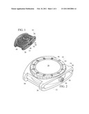 WRIST MOUNTED WATCHCASE HAVING SEPARABLE MAIN BODY AND SURROUNDING PROTECTIVE FRAME AND WRISTWATCH INCORPORATING SAME diagram and image