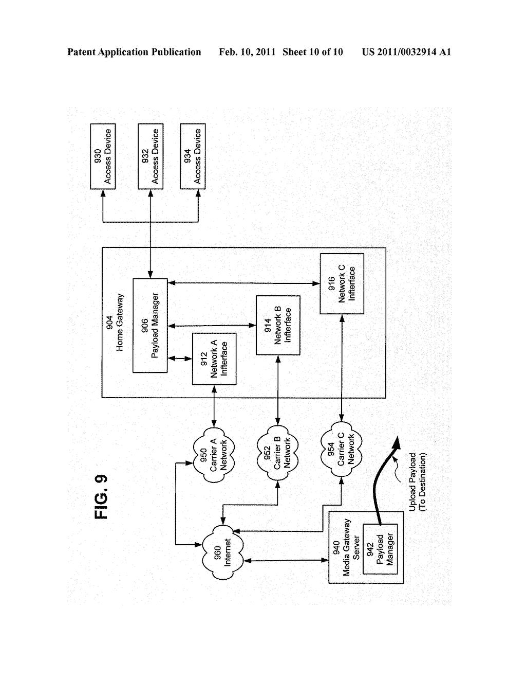 SYSTEM AND METHOD FOR SHARING A PAYLOAD AMONG MOBILE DEVICES IN A WIRELESS NETWORK - diagram, schematic, and image 11