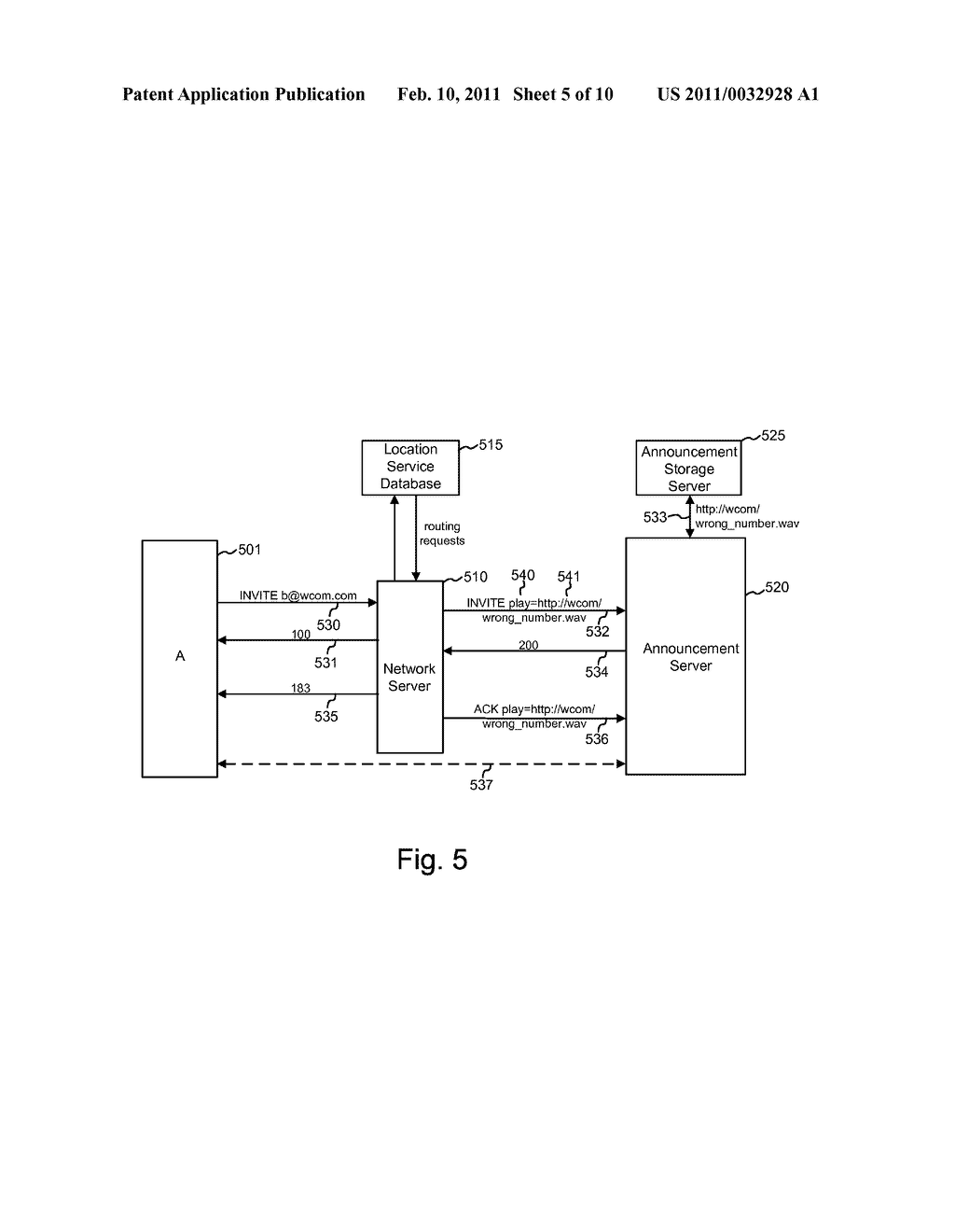 SYSTEMS AND METHODS FOR INITIATING ANNOUNCEMENTS IN A SIP TELECOMMUNICATIONS NETWORK - diagram, schematic, and image 06