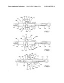 DEVICE FOR DISCONNECTING AND RECONNECTING AUTOMATICALLY TWO ADJACENT LENGTHS OF AN ELONGATED MECHANICAL TRANSMISSION MEMBER, SUCH AS A PUSH-PULL CABLE, A ROD OR A BAR, PARTICULARLY FOR USE IN MOTOR VEHICLES diagram and image