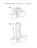 Turbine vane for a stationary gas turbine diagram and image