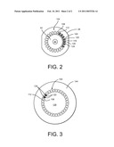 SCROLL COMPRESSOR WITH RADIALLY CONFIGURED MOTOR WINDING diagram and image