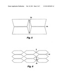 Energy saving honeycomb having enhanced strength diagram and image