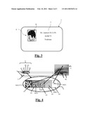 PERSONALISABLE SUPPORT INCLUDING ANTI-FORGERY DEVICE AND FABRICATION PROCESS OF SUCH SUPPORTS diagram and image