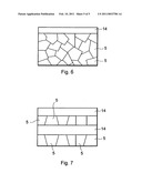 ELECTRODE WITH A COATING, METHOD IN PRODUCTION THEREOF AND USE OF A MATERIAL diagram and image