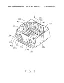 CAMERA SOCKET HAVING FOLD-BACK CONTACT TERMINALS ARRANGED IN HIGH DENSITY diagram and image