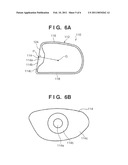 WOOD TYPE GOLF CLUB HEAD diagram and image