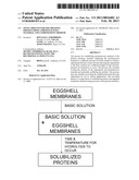 NOVEL PROCESS FOR SOLUBILIZING PROTEIN FROM A PROTEINACEOUS MATERIAL AND COMPOSITIONS THEREOF diagram and image