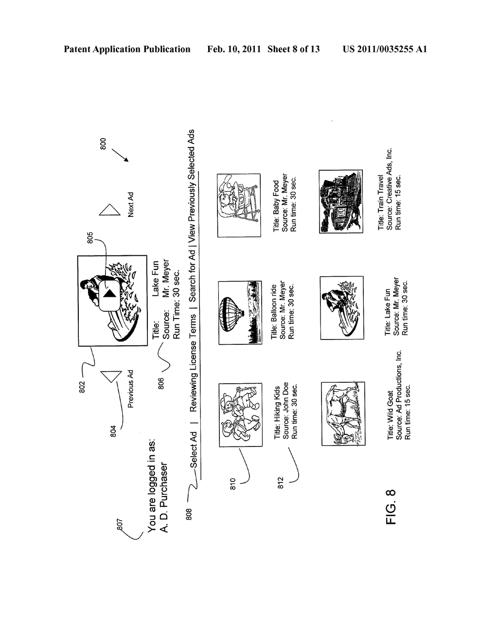 SYSTEMS AND METHODS FOR SUPPORTING USER GENERATED ADVERTISING TRANSACTIONS IN A VIDEO SERVICE PROVIDER ENVIRONMENT - diagram, schematic, and image 09