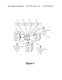 LOCATION-AWARE CONTENT AND LOCATION-BASED ADVERTISING WITH A MOBILE DEVICE diagram and image