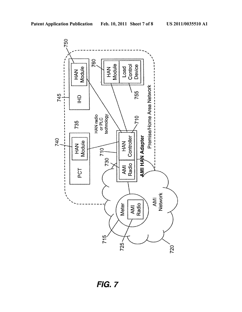 Methods and Apparatus Related to an Adapter Between a Premise Network and an Advanced Metering Infrastructure (AMI) Network - diagram, schematic, and image 08
