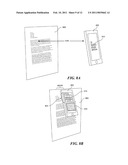 Interacting with rendered documents using a multi-function mobile device, such as a mobile phone diagram and image