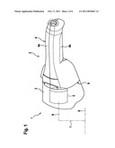 PLUG ARRANGEMENT IN A MACHINE TOOL, IN PARTICULAR A HANDHELD MACHINE TOOL diagram and image