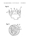 PLUG ARRANGEMENT IN A MACHINE TOOL, IN PARTICULAR A HANDHELD MACHINE TOOL diagram and image