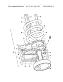 MERCHANDISE DISPLAY HOOK HAVING TIME DELAY MECHANISM INCLUDING HELIX diagram and image