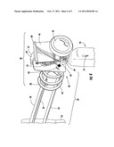 MERCHANDISE DISPLAY HOOK HAVING TIME DELAY MECHANISM INCLUDING HELIX diagram and image