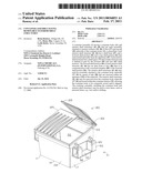 CONTAINER ASSEMBLY HAVING REMOVABLE EXTERIOR SHELF STRUCTURES diagram and image