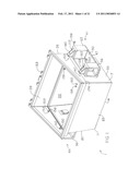 CONTAINER ASSEMBLY HAVING REMOVABLE EXTERIOR SHELF STRUCTURES diagram and image