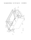 CONTAINER ASSEMBLY HAVING REMOVABLE EXTERIOR SHELF STRUCTURES diagram and image