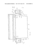 CONTAINER ASSEMBLY HAVING REMOVABLE EXTERIOR SHELF STRUCTURES diagram and image