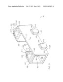 CONTAINER ASSEMBLY HAVING REMOVABLE EXTERIOR SHELF STRUCTURES diagram and image