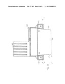 CONTAINER ASSEMBLY HAVING REMOVABLE EXTERIOR SHELF STRUCTURES diagram and image