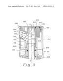 ROTARY DRIVE SPRINKLER WITH FLOW CONTROL AND SHUT OFF VALVE IN NOZZLE HOUSING diagram and image