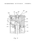 ROTARY DRIVE SPRINKLER WITH FLOW CONTROL AND SHUT OFF VALVE IN NOZZLE HOUSING diagram and image