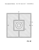 SEMICONDUCTOR CHIP ASSEMBLY WITH BUMP/BASE HEAT SPREADER AND CAVITY IN BUMP diagram and image