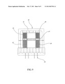 Vertical Double Deck Transformer for Power Supply diagram and image