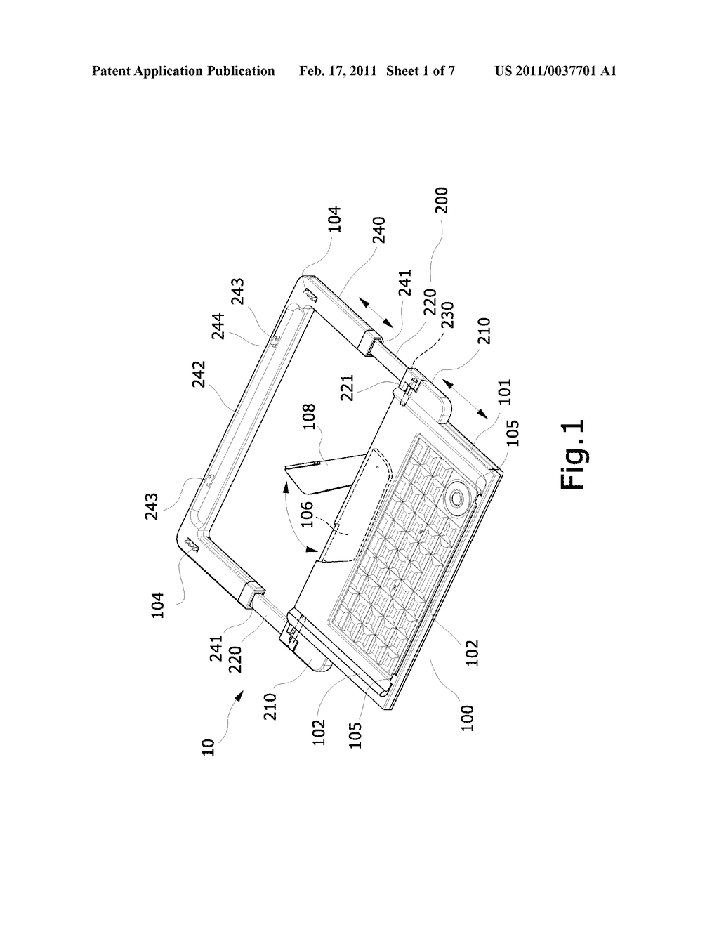 STRUCTURE OF KEYBOARD COMBINABLE WITH ELECTRONIC DEVICE - diagram, schematic, and image 02