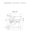 DETECTING DEVICE, DISPLAY DEVICE, AND OBJECT PROXIMITY DISTANCE MEASURING METHOD diagram and image