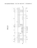 LIQUID CRYSTAL DISPLAY INCLUDING A SPACER ELEMENT AND METHOD FOR FABRICATING THE SAME diagram and image