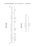 LIQUID CRYSTAL DISPLAY INCLUDING A SPACER ELEMENT AND METHOD FOR FABRICATING THE SAME diagram and image