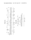 LIQUID CRYSTAL DISPLAY INCLUDING A SPACER ELEMENT AND METHOD FOR FABRICATING THE SAME diagram and image