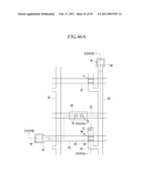 LIQUID CRYSTAL DISPLAY INCLUDING A SPACER ELEMENT AND METHOD FOR FABRICATING THE SAME diagram and image