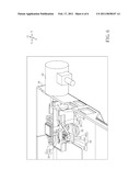 BUTTON LOCKING MECHANISM FOR PREVENTING A BUTTON FROM BEING PRESSED DOWN AND ELECTRONIC DEVICE THEREOF diagram and image