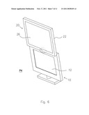 MULTI-SWIVEL DUAL SCREEN DISPLAY diagram and image