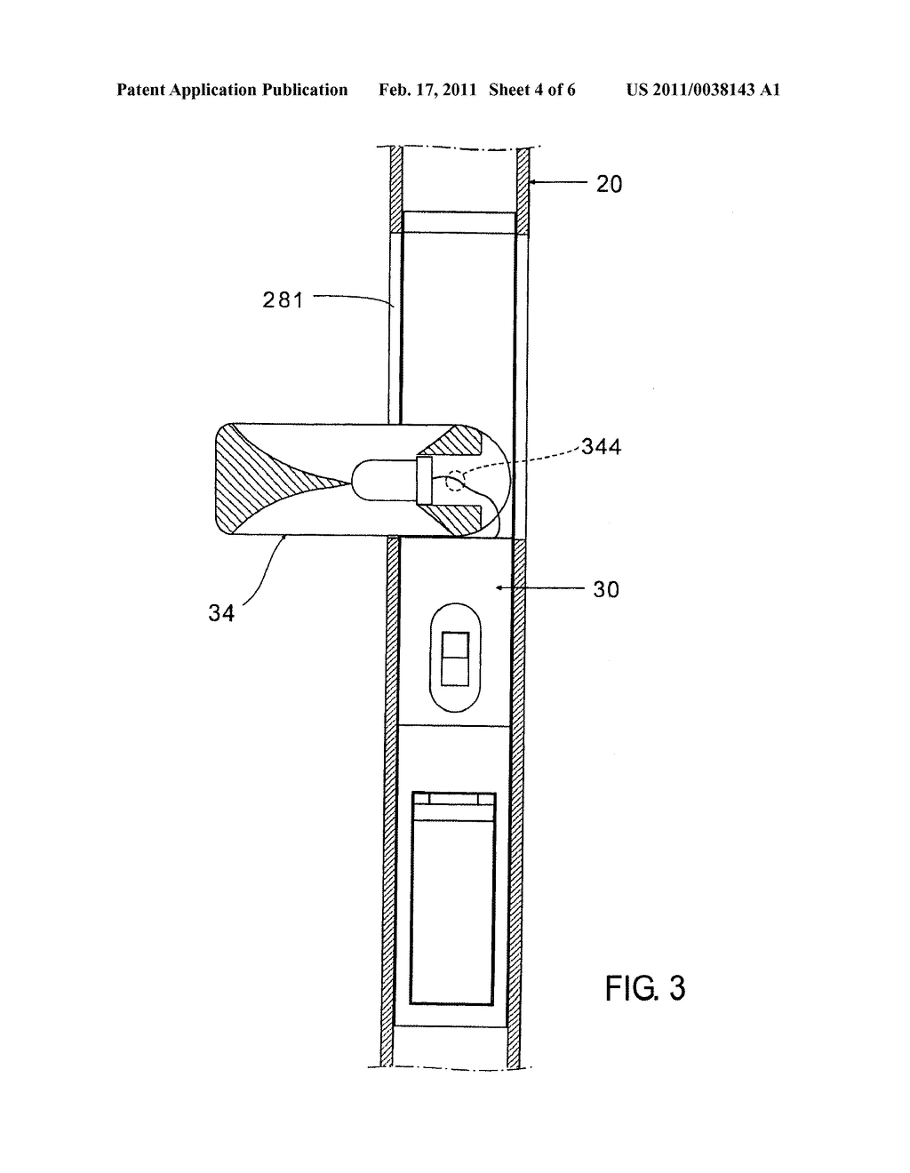 Drive tool with pivotal lamp - diagram, schematic, and image 05