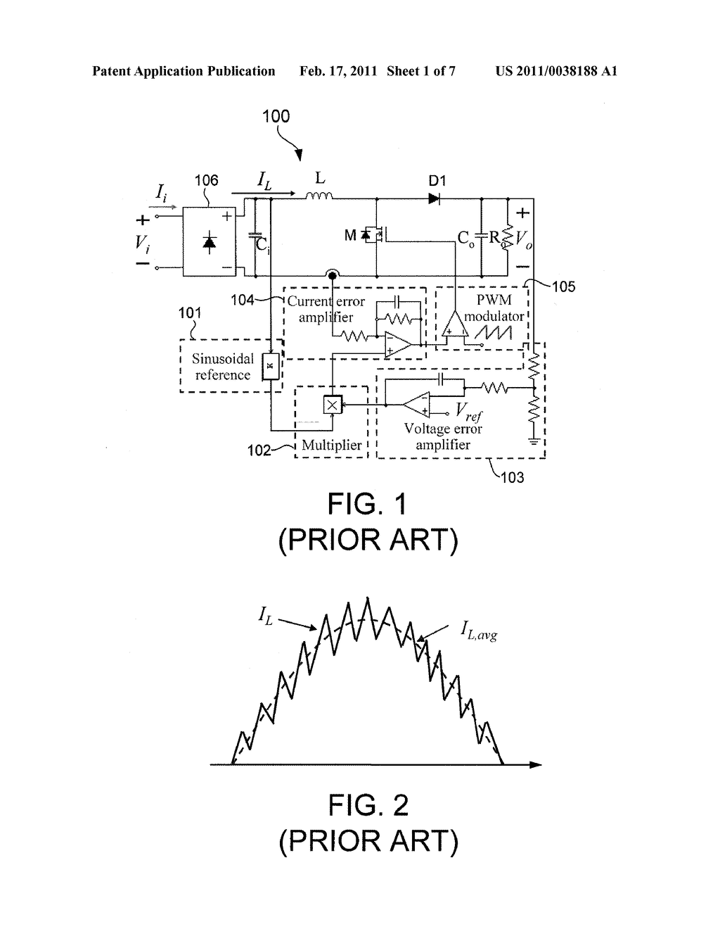 Continuous Conduction Mode Power Factor Correction Circuit With Reduced Sensing Requirements - diagram, schematic, and image 02