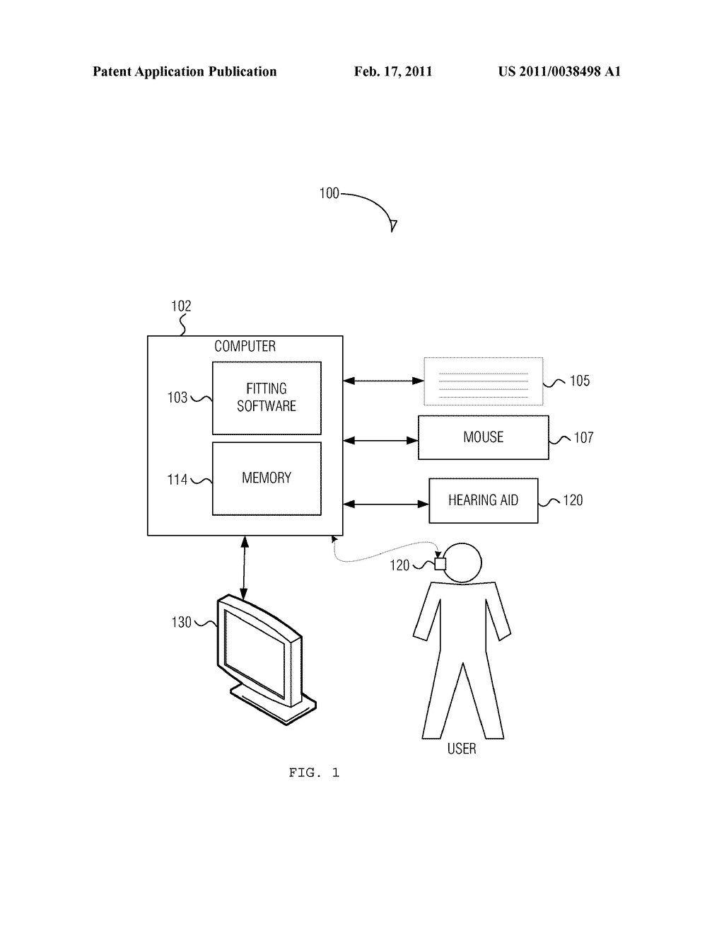 METHOD AND APPARATUS FOR USING HAPTICS FOR FITTING HEARING AIDS - diagram, schematic, and image 02